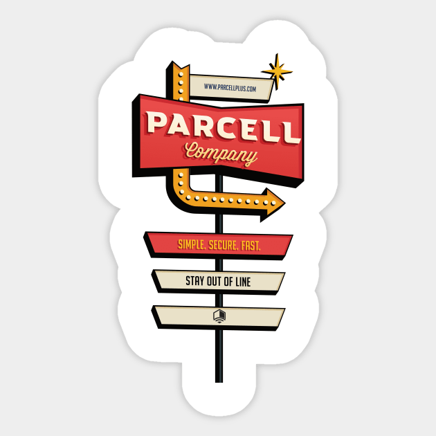 Parcell Diner Sticker by Parcell